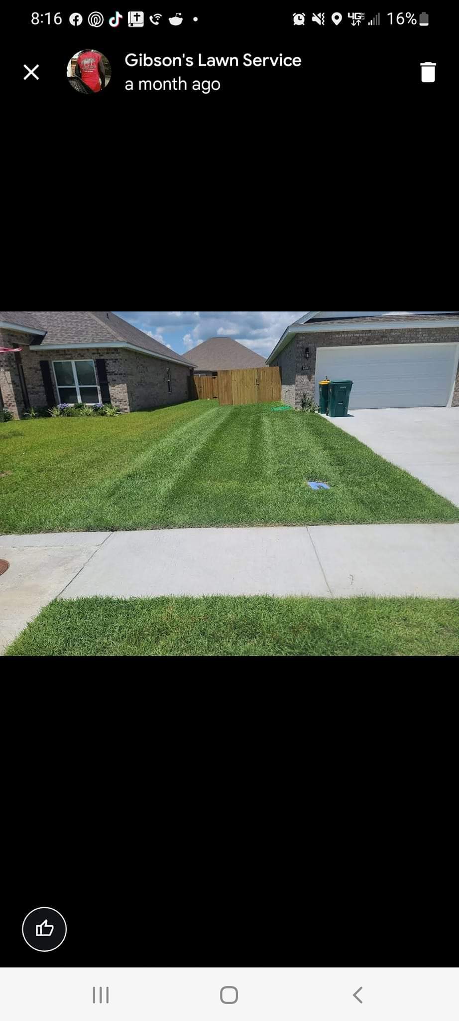 Lawn mowing in Ocean Springs  (4)